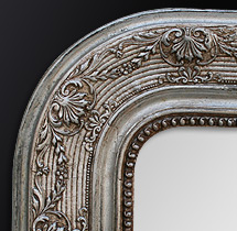 Louis-philippe Antike spiegel blattgold 