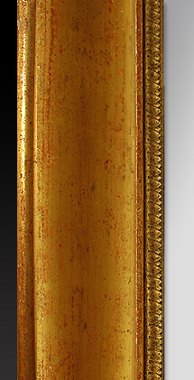 Antike spiegelrahmen ornament blattgold